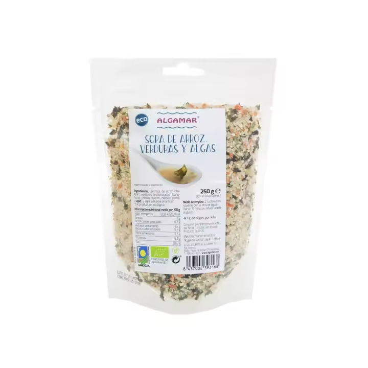 Algamar Sopa Juliana con Algas Bio 150g - Ecológico - 1