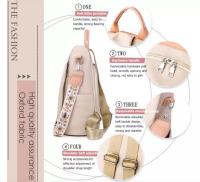Mochila Oxford impermeable para Mujer, Bolso Escolar antirobo, Bolso de hombre de viaje de gran capacidad, atado de Diseño - details 2