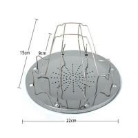 Rack De Tostador Portátil En Acero Inoxidable Para Camping Y Grill Multifuncional Soporte Para Pan Plegable Accesorio De Estufa Al Aire Libre - details 7