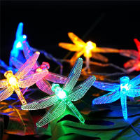 Luces De Hiedra De 40 LED Dragonfly Decorativas Luz Fae Tirada De Batería Para Decoración De Dormitorio Boda Navidad - details 8