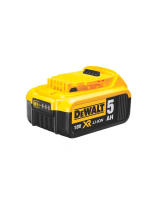 DeWalt DCB115P2-QW Kit Pack 2 Baterías de Carril XR 18 V Li-Ion 5 A.H, 220 V, Negro/Amarillo - details 2