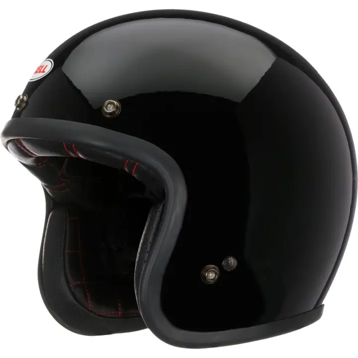 Casco BELL Custom 500 - Gloss Black negro brillante talla L - 1