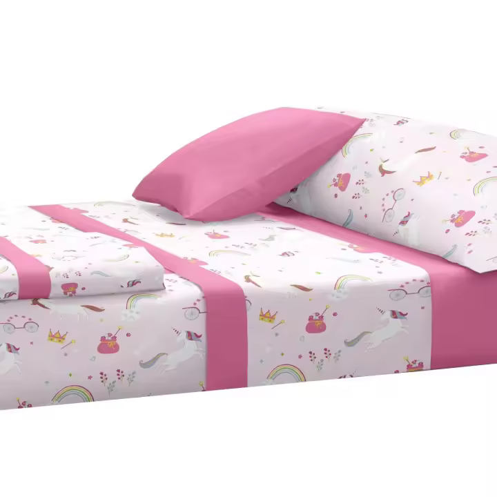 Juego de Sábanas de Coralina Infantil Térmicas Suaves con Funda de Almohada - 1