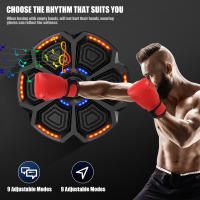 Máquina de entrenamiento de boxeo musical inteligente para niños y adultos, Ritmo de iluminación RGB，entrenador de Fitness, objetivo electrónico de pared, bolsa de arena colgante,Detección inteligente, emparejamiento Bluetooth - details 5