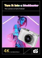 Cámara Digital HD 64MP Con Autofocus Para Fotografía Y Vídeo Pantalla De 2.4 Pulgadas Portátil Para Niños Y Adultos Principiantes Cámara De Vlog - details 4