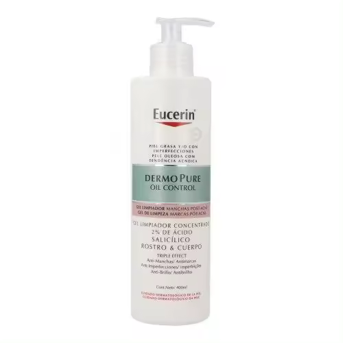 Eucerin DermoPure Gel Limpiador Triple Efecto 400 Ml - 1