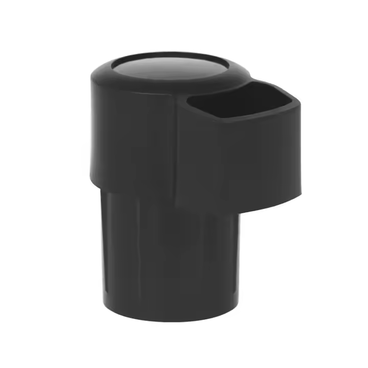 3Pcs Protector De Boquilla De Saxofón Alto Negro ABS Anticolisión Y Anti-Choque Pieza De Instrumento Musical De Viento - 1