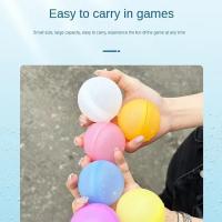 Bolas De Agua Reutilizables Juguete Rápido Autoseal Para Juegos De Verano Actividades Al Aire Libre Para Niños Y Adultos - details 4