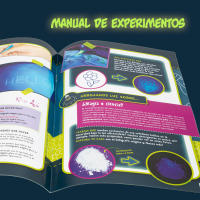 Lisciani - Laboratorio Lisciani I'm A Genius para realizar experimentos fosforescentes en casa con accesorios. Regalos y juguetes para niños y niñas +8 años - details 4