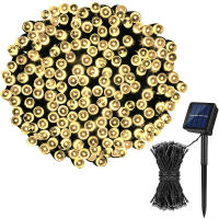 Luz De Cadena Solar LED 20-300 Para Jardín Inalámbrica Impermeable 3V Guirnalda Para Navidad Y Fiestas Decoración De Hogar - details 8