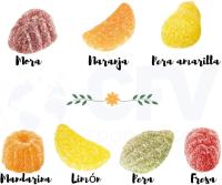 Fruta Italiana Natural - Caja 3 Kg - Fruta Italiana CAMELOT - Fruta Italiana Surtida - 7 Sabores a Frutas - Sin Gluten - details 2