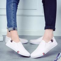 Zapatillas De Lona Clásicas Para Hombre Zapatos Casuales Slip on Loafers Antideslizantes Para Caminar Y Skateboarding Zapatillas Vulcanizadas Planas - details 16