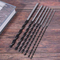 Juego De Brocas De Punto Brad Extra Larga 300mm Localizador De Centro En Acero De Carbono Para Madera Dureza Madera Plywood Plástico Aluminio - details 3