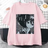 Camiseta Deportiva De Anime Fashion Para Mujer Estampada De Omori Estilo Hip-Hop Casual De Calidad Superior Moda De Calle Clásica Talla Regular Algodón Suelto Manga Corta O-Neck - details 2