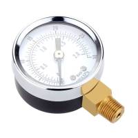 Mini Gástrula Portátil De Presión De Agua Y Aceite 0-30 PSI 0-2bar NPT Para Compresor De Aire Y Sistemas Hydraulicos Escala Doble - details 3