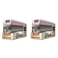 2 x Pack 20X40 Gr - Leonardo Drink & Care Beauty Sopa con Pollo en Sobres para Gatos - Alimento complementario para gatos adultos - Promueve la ingesta de líquidos y la salud y brillo del pelaje - details 0