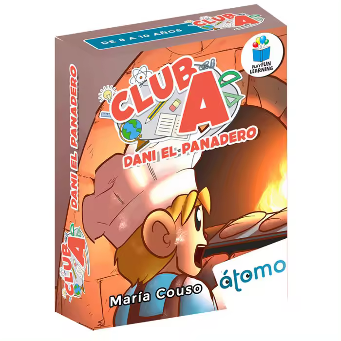 ATOMO JUEGO DE CARTAS EDUCATIVO DANI EL PANADERO CLUB A DANI EL PANADERO - CLUB A 47x91x25 Cms. - 1