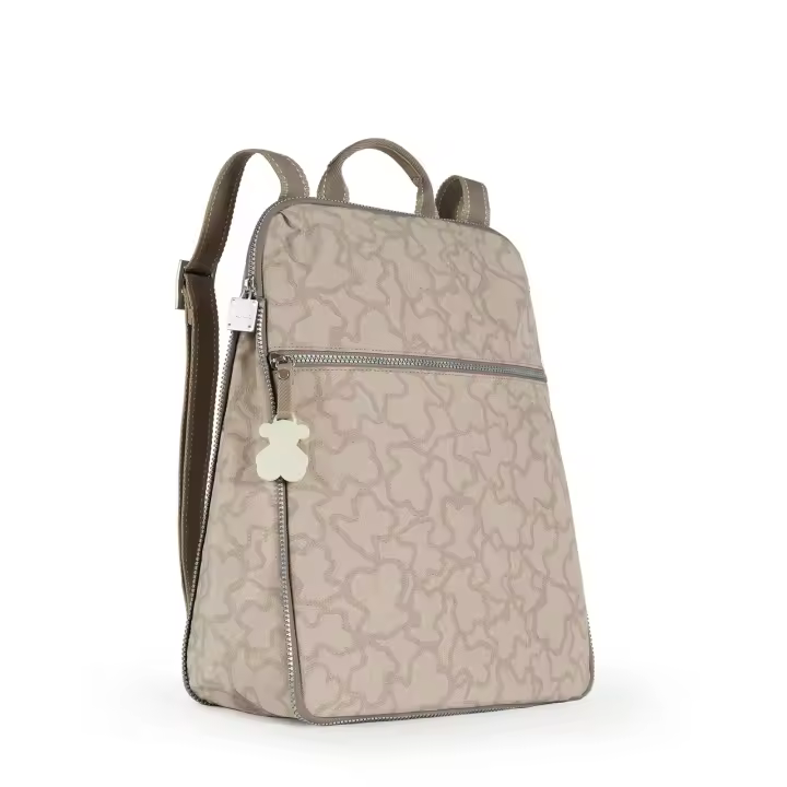 Mochila Tous CON REGALO AGENDA PLANIFICADOR modelo Kaos piedra con garantía y packaging oficiales de la firma ORIGINAL - 1