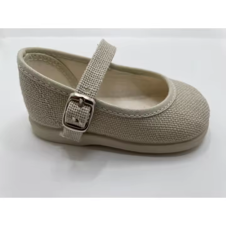 Andrea Ruiz - Mercedita de Niña de Lino - Zapatos de Vestir Niña - Medidas Interiores - Cómodas 977 - 1