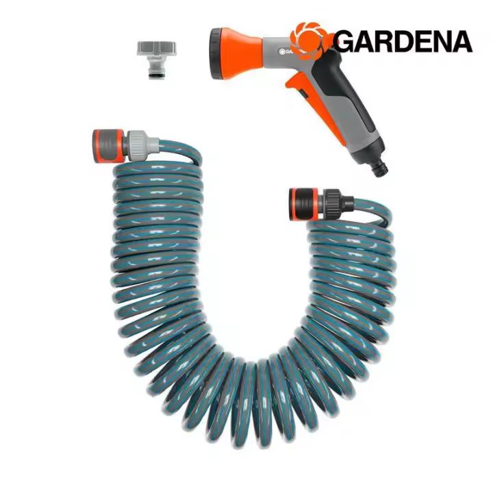 Kit de Manguera Espiral Flexible de Riego Longitud Total 10m Gardena - 1