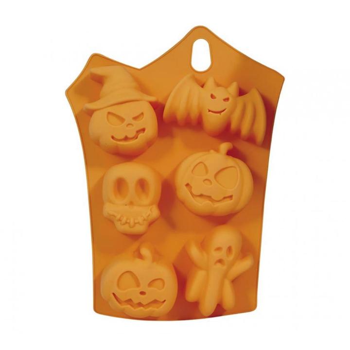 Guirca Molde Figuras Halloween para 6 Galletas de 23x15 cm