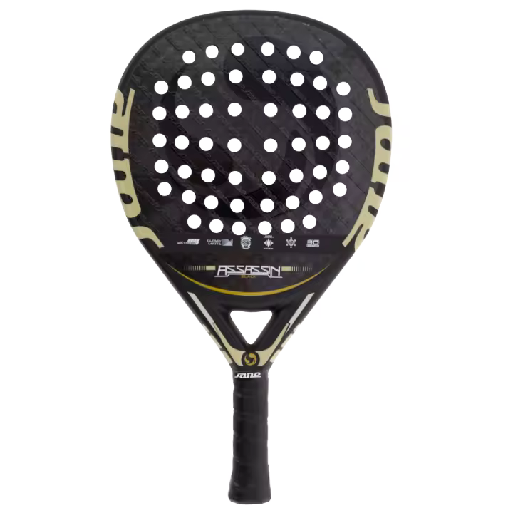 Pala Sane Assassin Black, pala de pádel - 1