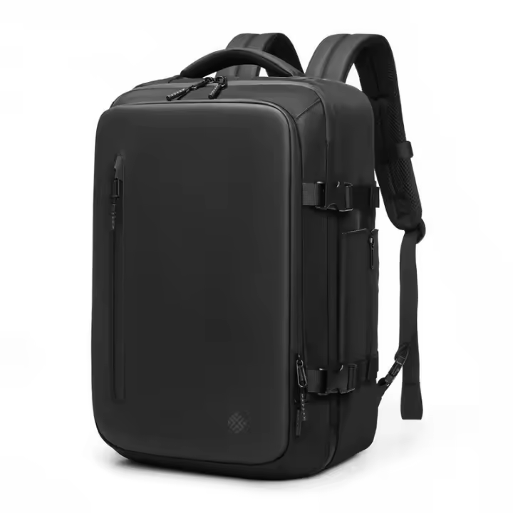 Mochila De Viaje Para Hombres Con Compresión a Vacío Impermeable Para Portátil De 16 Pulgadas Mochila De Escuela Y Exterior Para Senderismo - 1