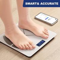 CAMP Báscula Digital Inteligente para Baño con Bluetooth, Analizador de Grasa Corporal y BMI, Control por APP, 17 Mediciones Corporales - details 1