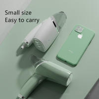 Vaporizador de ropa de mano Pequeño Cepillo de vapor para el hogar mini máquina de planchar plegable portátil de viaje, Blanco Espino - details 1