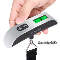 Báscula Digital Portátil De Mano 50kg 110lb Con Pantalla LCD Para Equipaje Y Viajes Escala De Pesaje Electrónica Mini - details 0