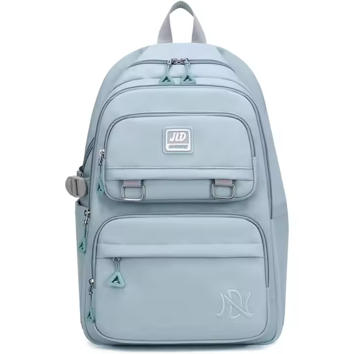 Mochila escolar para niños, mochila para niñas, niños, escuela primaria, viaje escolar, mochila para senderismo, nailon azul impermeable - 1