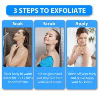 Guante Exfoliante Marruecos Para Ducha Y Baño Eliminador De Piel Muerta Esponja Escobilla Corporal Para Mujeres Y Hombres Tamaño 21x10cm - details 5