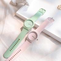 Reloj De Cuarzo Para Niños Y Niñas 36mm Color Caramelo Resistente Al Agua Con Correa De Silicona Moda Y Casual Para Estudiantes - details 28