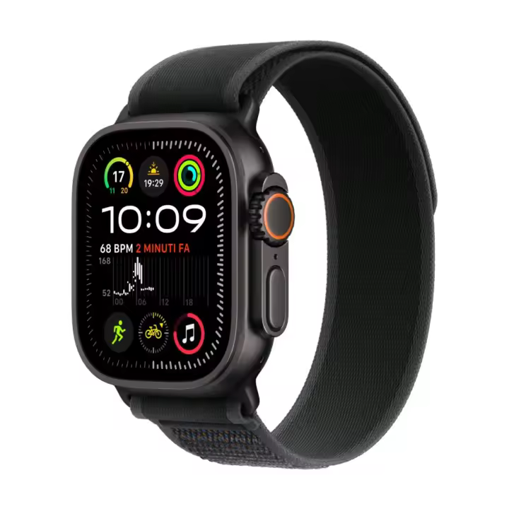 Apple Watch Ultra 2 OLED 49 mm digital 410 x 502 píxeles pantalla táctil 4G negro GPS (satélite) - 1