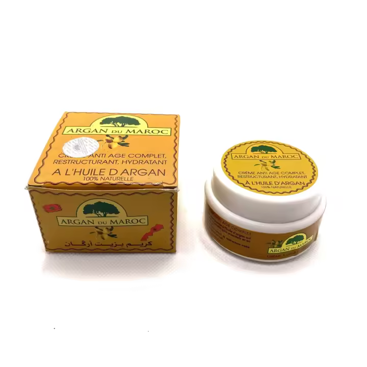 Crema Anti-Edad Aceite de Argán Completa 100ml | 100% Natural e Hidratante - ARGAN DU MAROC - Cosmética Árabe - 1