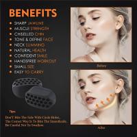 2Pcs Entrenador De Musculatura Mandibular Silicone Masticador De Ajuste Para Adelgazamiento Facial Y Reducción De Doble Chin Equipo De Fitness Para El Cuello Y Rostro - details 3
