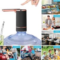 Dispensador de Agua Eléctrico, dispensador de Agua USB recargable, Bomba de Agua embotellada, Bomba de Agua plegable (Negro) - details 3