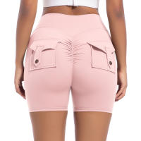 SSITO Pantalones cortos de Yoga para Mujer, Mallas de Gimnasio with Bolso fruncido en el asiento, medias rezadoras de beltera High, Pantones cortos SexIs with fruncido en el asiento para Cycling - details 25