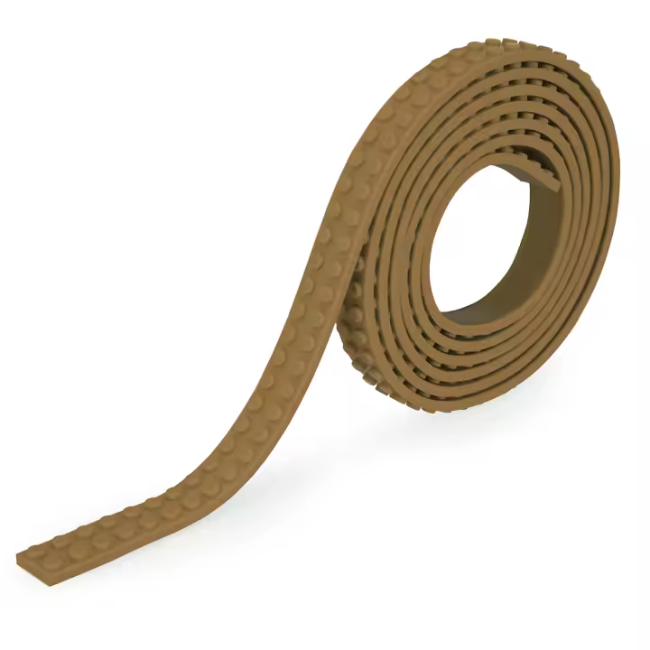 DAM. Cinta adhesiva para juegos de construcción 100x1x1cm. - 1