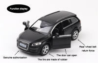 Juguete De Coche Audi Q7 a Escala 1:36 De Aleación De Metal Con Retroceso Para Coleccionistas Y Niños Regalo Vehículo Simulativo Para Niños - details 2