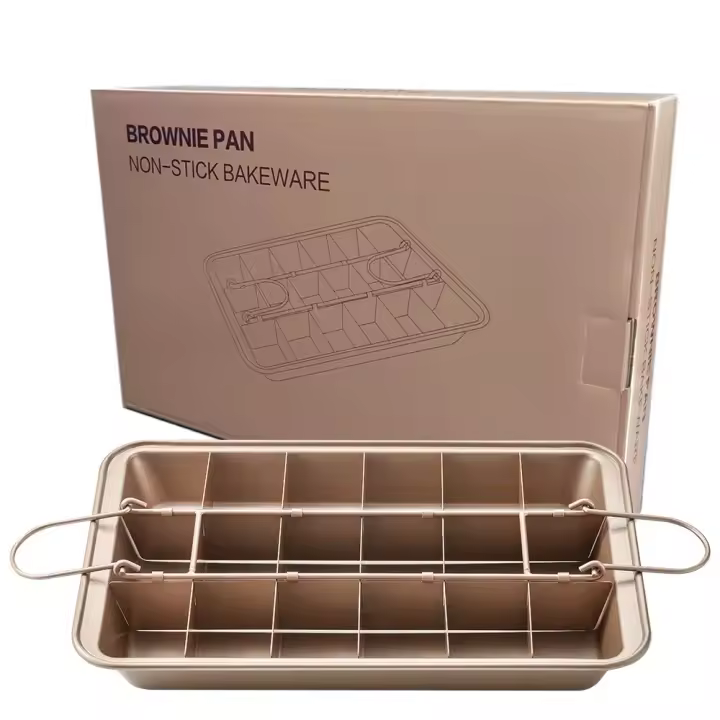 1Pc Molde Para Pastel De Lámina De Aleación De Hierro Ecológico Antiadherente Para Hornear Brownies Panes Y Postres Cuadrado - 1