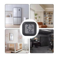 Mini Termómetro Y Higrómetro Digital LCD De Alta Precisión Para El Hogar Sensor De Temperatura Interior - details 1