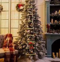 Lámpara LED De Santa Claus Para Decoración De Navidad Cuerda De Subida De Luces USB Con 8 Modos Luz De Exterior Para El Hogar Y Año Nuevo Adornos De Navidad - details 7