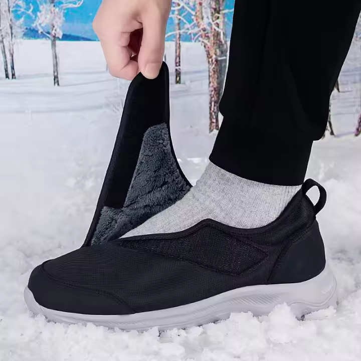 Zapatillas De Paseo Unisex Para Piernas Adelgazadas Y Dedos Hinchados Ajustables Con Cordones Y Cierre De Encaje Suela EVA Cómodas Para Otoño Invierno - 1