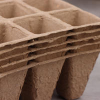 5Pcs Bandeja De Semillero Biodegradable Con 12 Agujeros Para Jardinado Sistema De Crecimiento Hidroponía Herramientas De Plantación - details 20