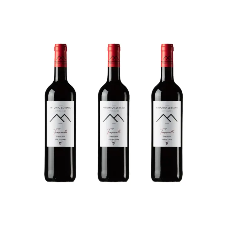 Antonio Serrano Viticultor, Pack de 3 - Vino de Pueblo Tempranillo Joven, Altitud, Tinajas Centenarias. - 1