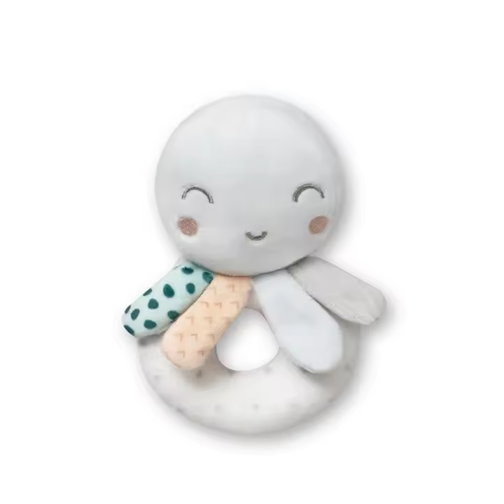Interbaby Peluche Sonajero Pulpo - 1