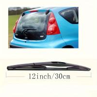 Limpiaparabrisas Trasero 12" Para Coche Limpia Ventanas De Tailgate Y Parabrisas Limpia Lluvia Material De Goma Para Peugeot 107 2005-2014 - details 1