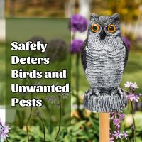 Disuasor De Pájaros Realista Zorro De Jardín Repelente De Mascotas Control De Plagas Decoração Externa De Casa - details 0