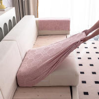 Cubierta De Sofá Universal Elástica En Tela De Poliéster Con Técnica De Tejido Jacquard Para Sala De Estar Cuatro Estaciones Amigable Con Animales Domésticos - details 9